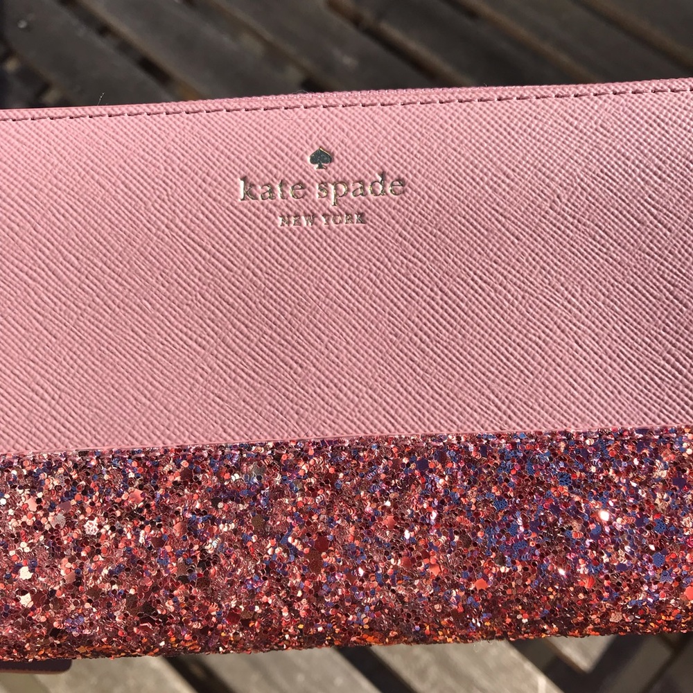 Kate spade neda Greta Court dusty peony wallet - Picture 2 of 5